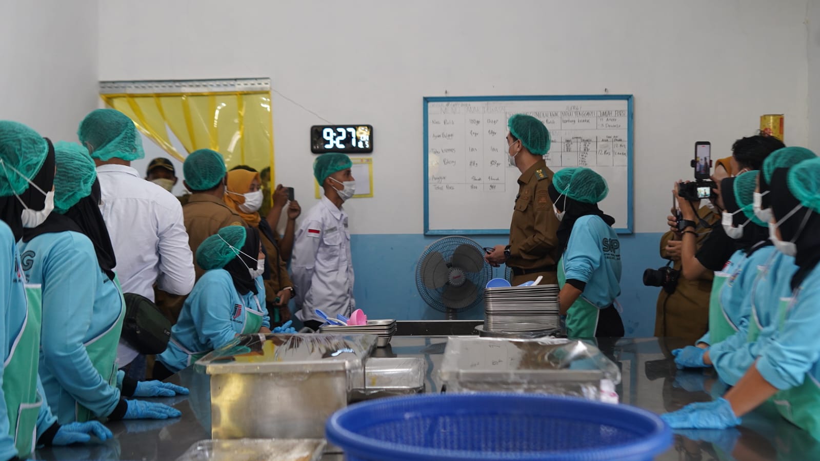 Wabup Fajar Sidak Dua Dapur MBG, Satgas Periksa Sejumlah Aspek Penting SPPG dan Permasalahannya 