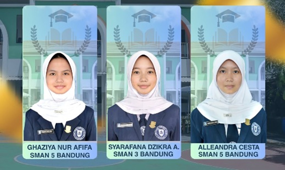 Prestasi Gemilang Diraih 3 Siswi SMP Prima Cendekia Islami Yang Lolos di SMA Ternama di Kota Bandung Jawa Barat