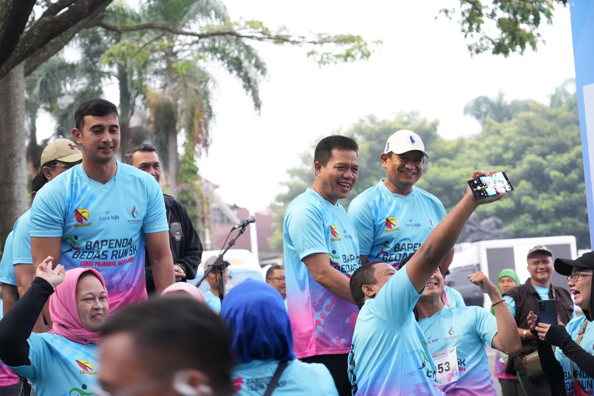 Bapenda Bedas Run Digelar, KDS Ajak Warga Taat Pajak untuk Pembangunan