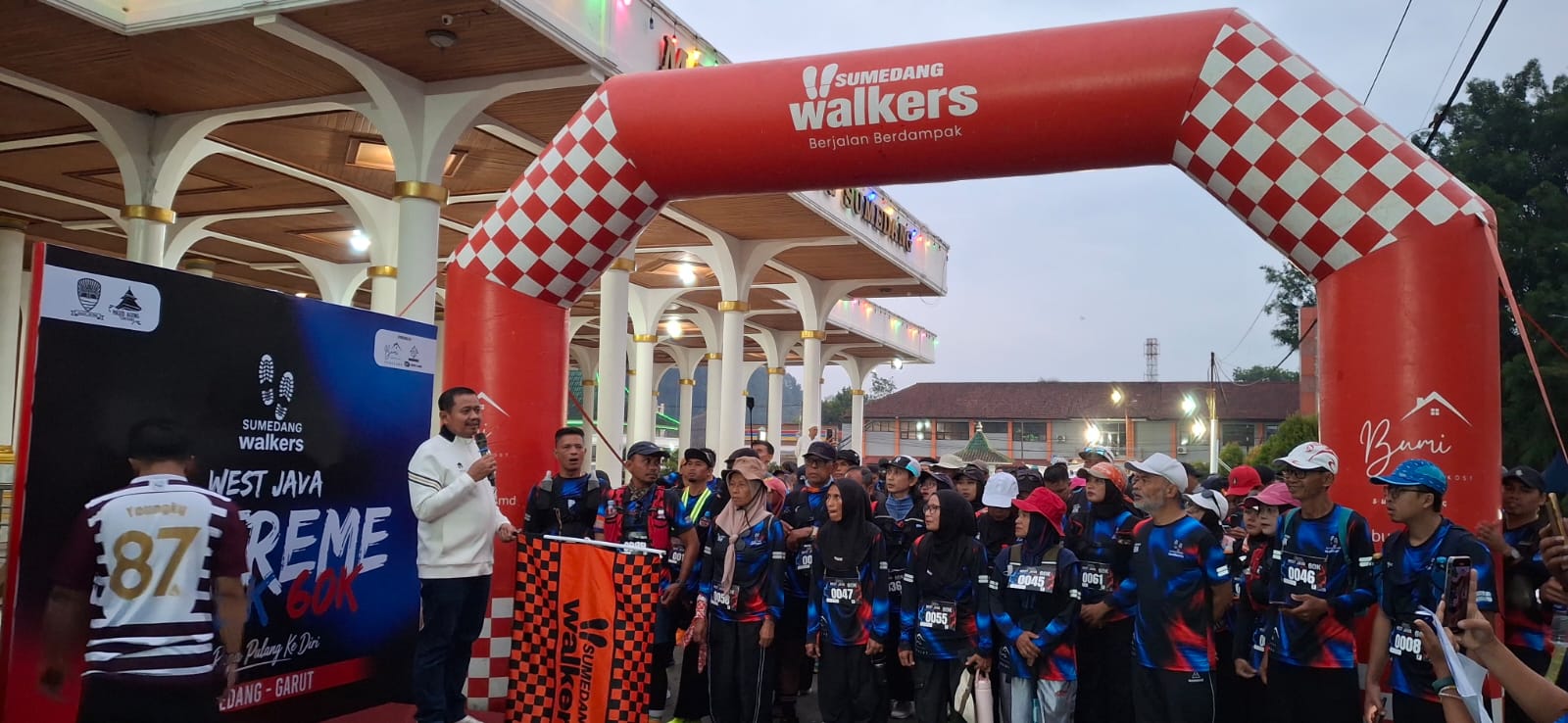 Sumedang Walker Inisiasi West Java Extreme Walk 60 Kilometer