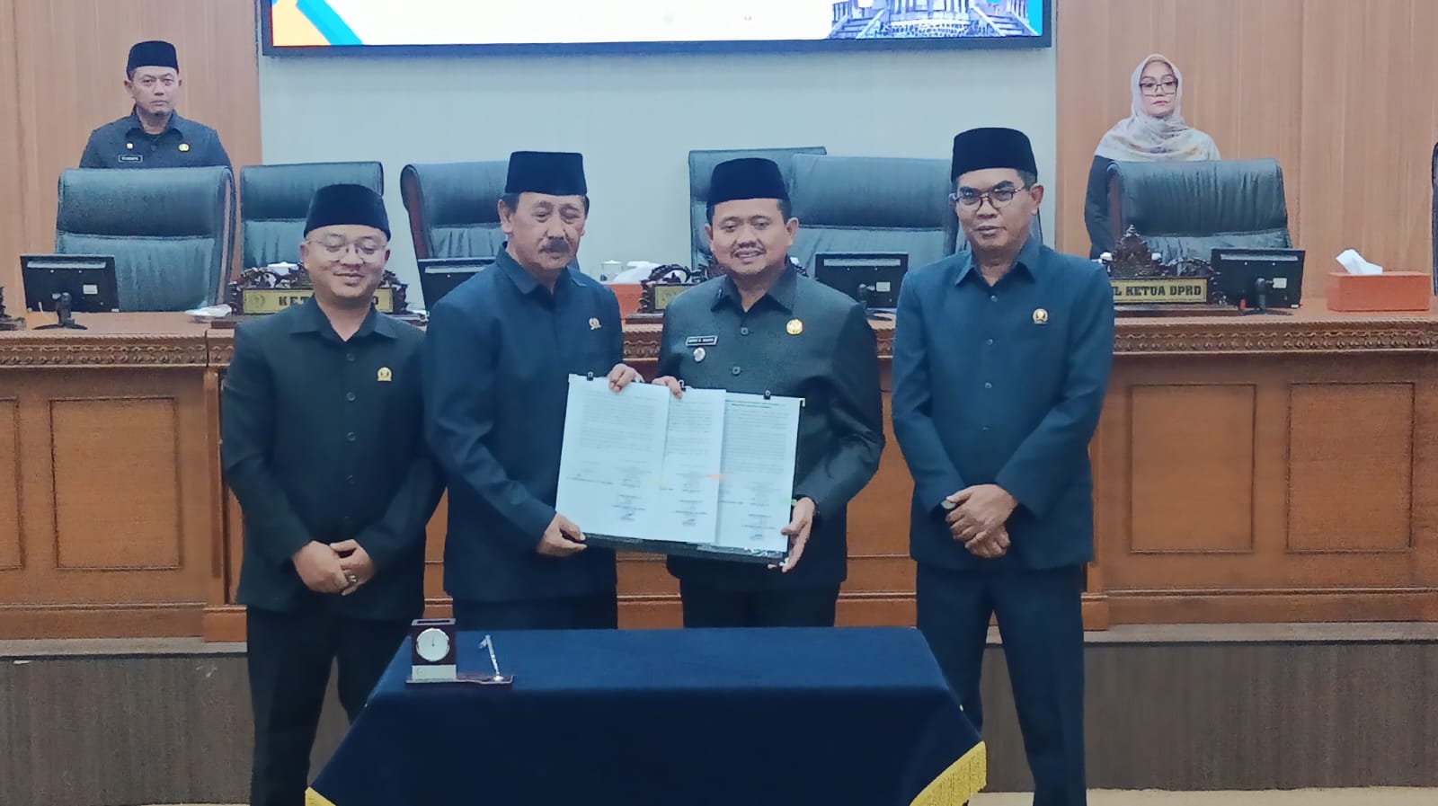 DPRD Sumedang Gelar Rapat Paripurna Penandatanganan Nota KUA-PPAS 2027