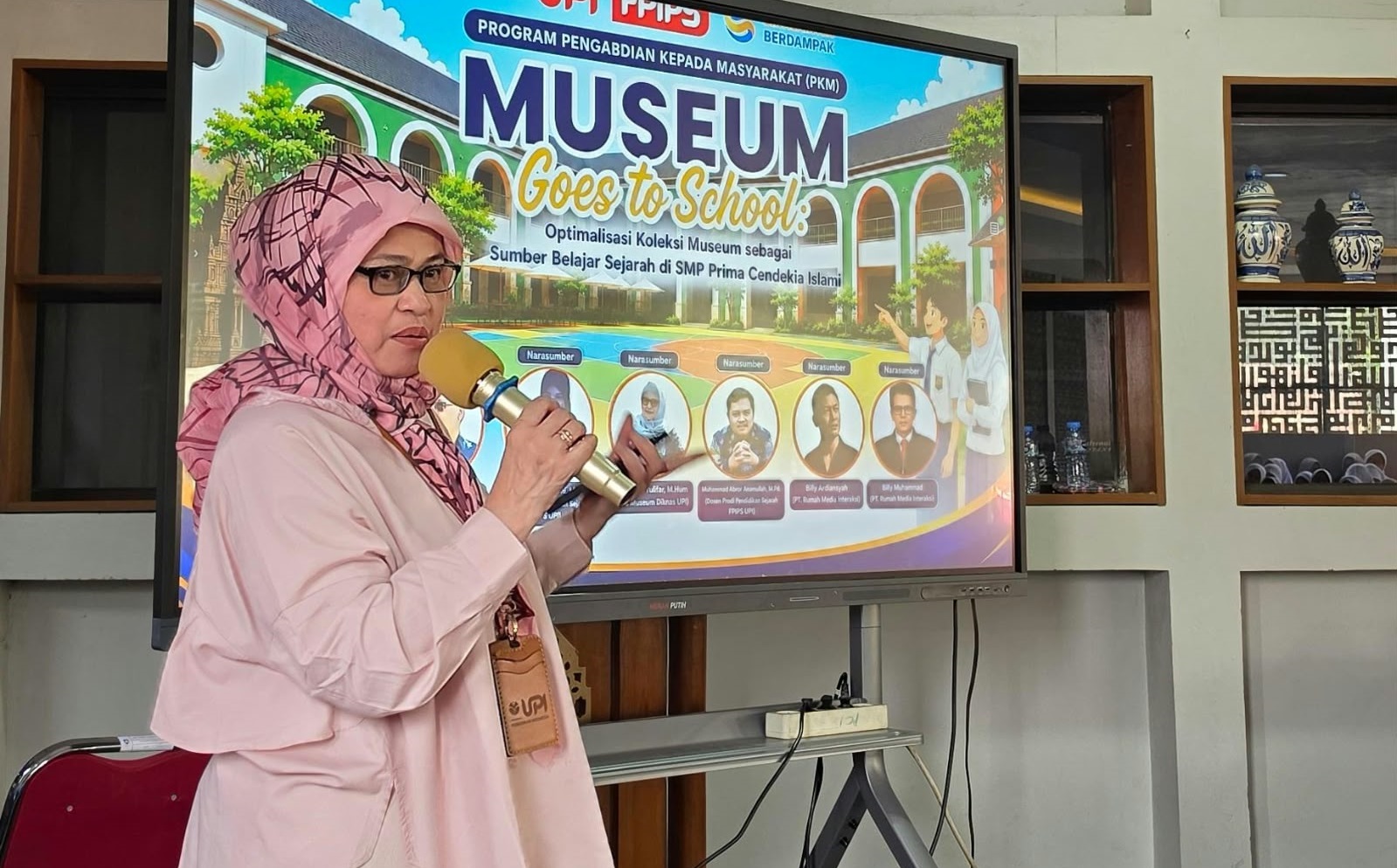 Koleksi Museum, Film, dan Teknologi Imersif Warnai Pembelajaran Sejarah di SMP PCI